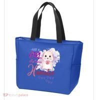 Just A Girl Who Loves Hamster Gift Tote Bag thumb 3