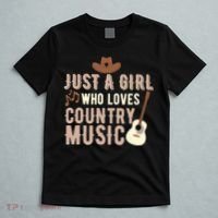 Just A Girl Who Loves Country Music T-Shirt thumb 5