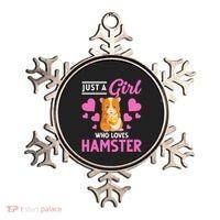 Just A Girl Who Loves Hamsters Hamster Gift Ornament thumb 0