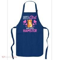 Just A Girl Who Loves Hamsters Hamster Gift Apron thumb 0