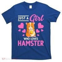Just A Girl Who Loves Hamsters Hamster Gift T-Shirt thumb 0