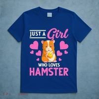 Just A Girl Who Loves Hamsters Hamster Gift T-Shirt thumb 5