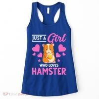 Just A Girl Who Loves Hamsters Hamster Gift Women's Tank Top thumb 0
