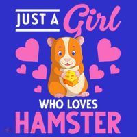 Just A Girl Who Loves Hamsters Hamster Gift Women's Tank Top thumb 5