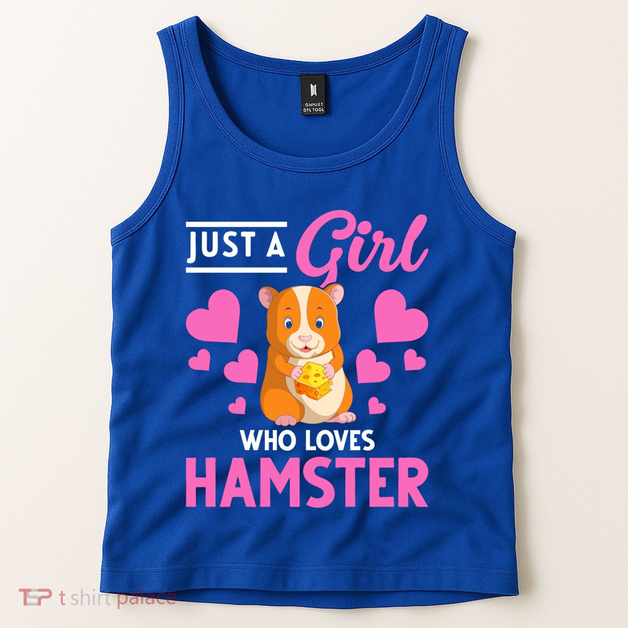 Just A Girl Who Loves Hamsters Hamster Gift Tank Top