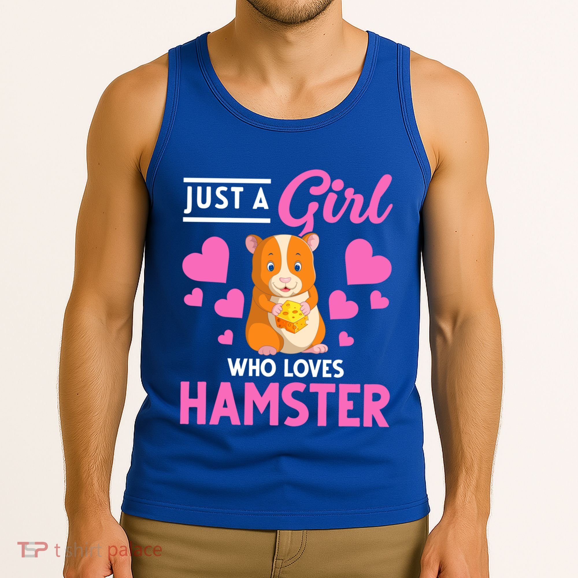 Just A Girl Who Loves Hamsters Hamster Gift Tank Top