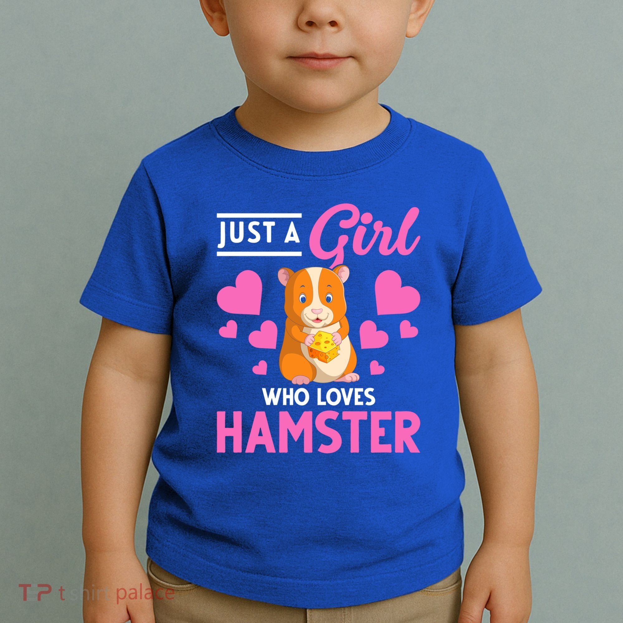 Just A Girl Who Loves Hamsters Hamster Gift Toddler T-Shirt