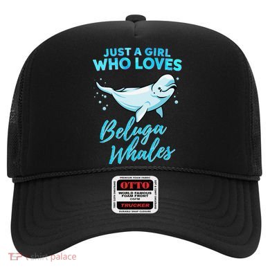 Just A Girl Who Loves Beluga Whales Cute Whale Hat