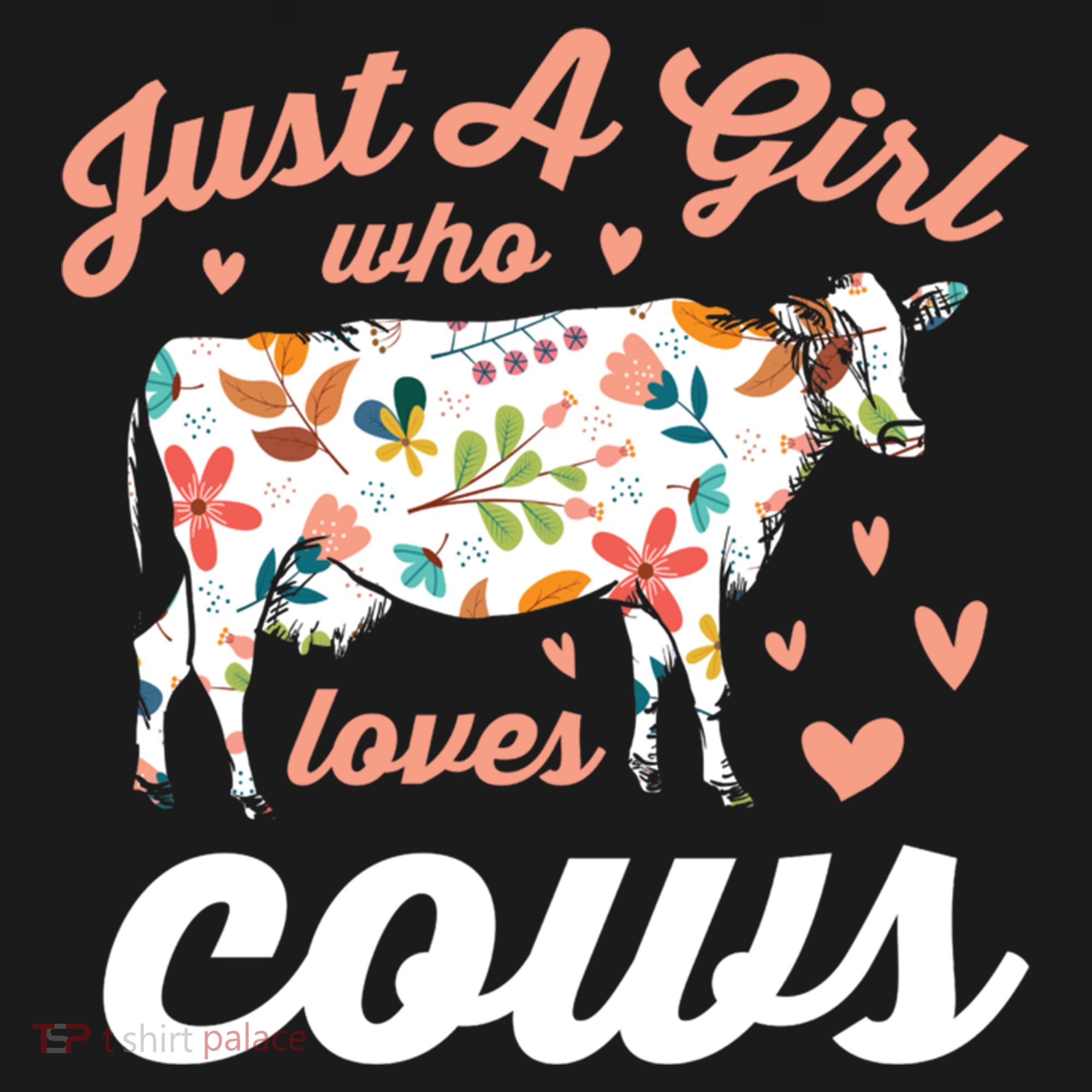 Just A Girl Who Loves Cows Gift Women's Hoodie