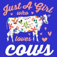 Just A Girl Who Loves Cows Gift Sweatshirt thumb 3
