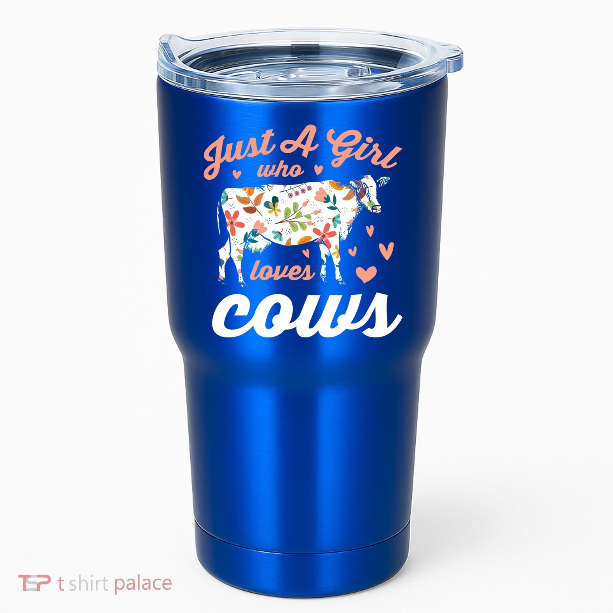 Just A Girl Who Loves Cows Gift Tumbler
