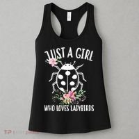 Just A Girl Who Loves Ladybugs Women's Tank Top thumb 3