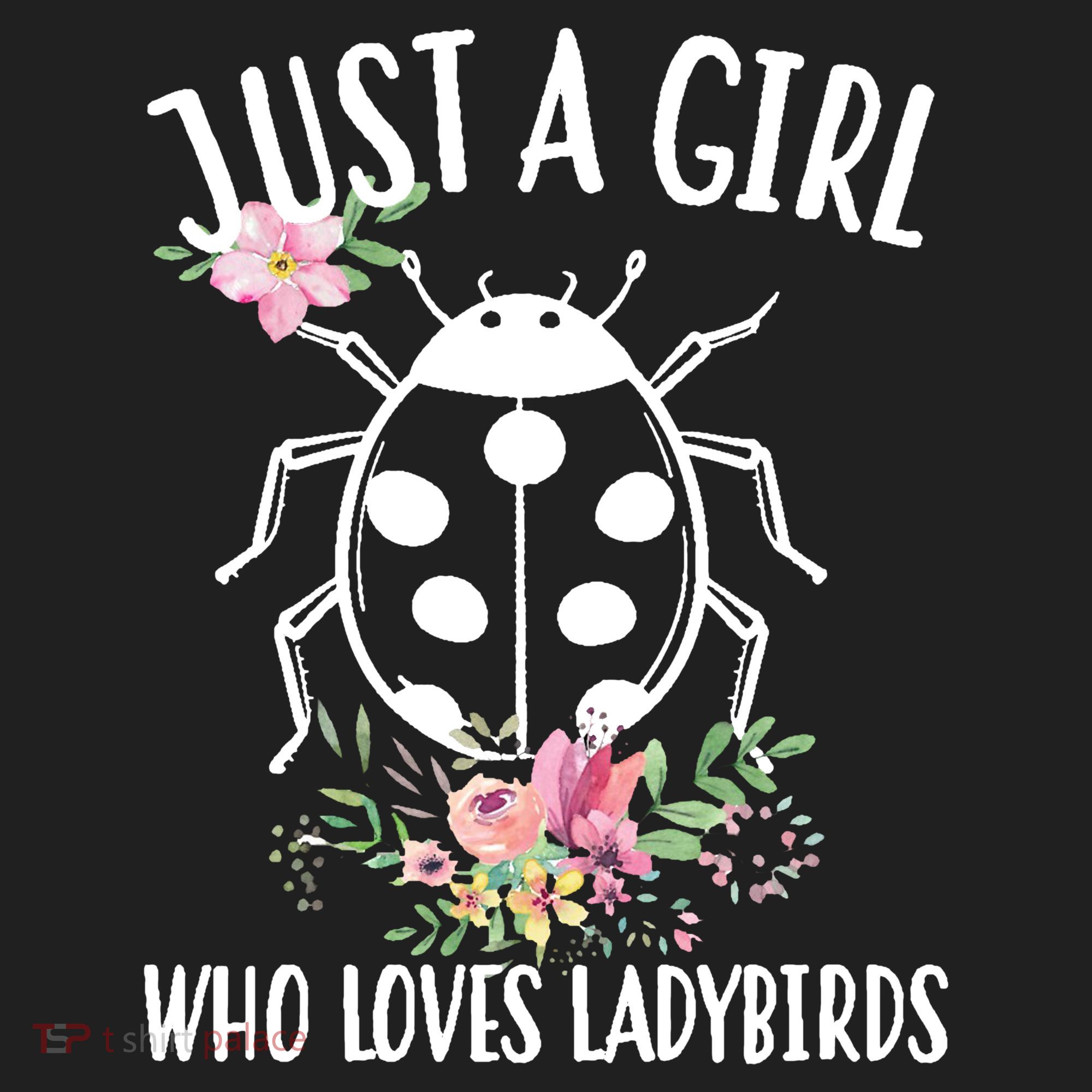 Just A Girl Who Loves Ladybugs Golf Towel