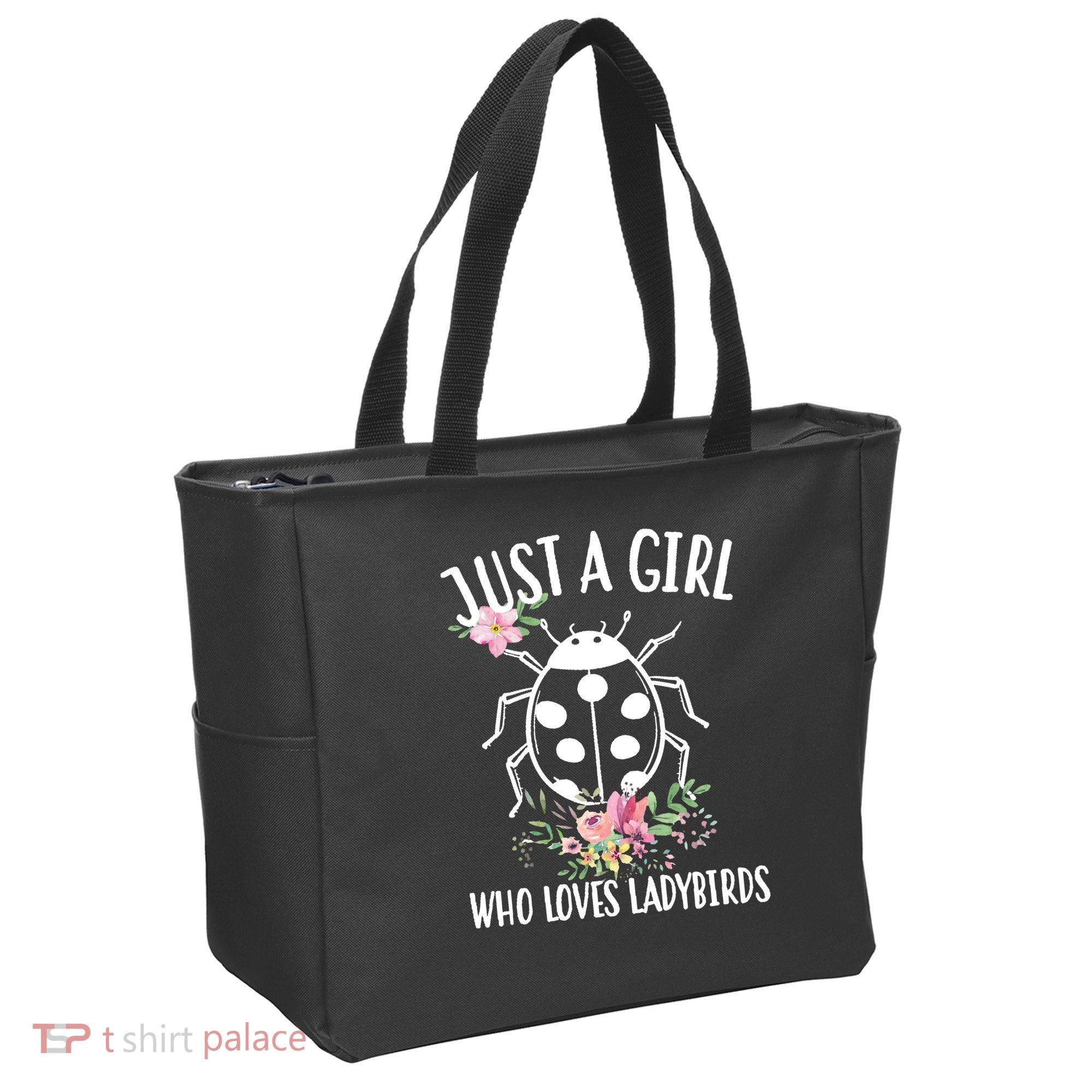 Just A Girl Who Loves Ladybugs Tote Bag