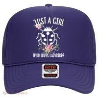 Just A Girl Who Loves Ladybugs Hat thumb 0