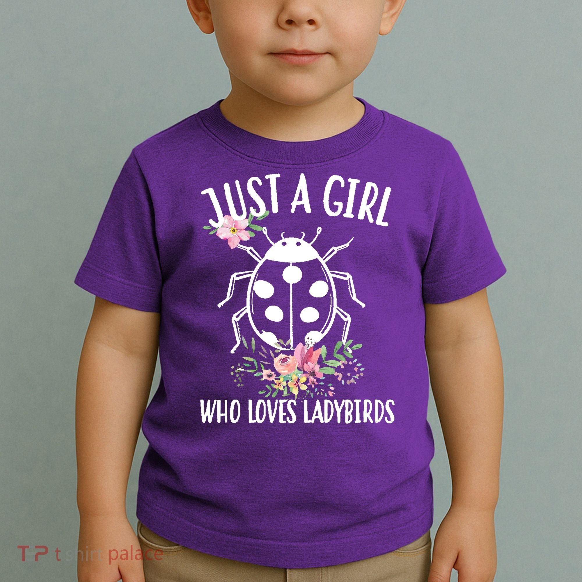 Just A Girl Who Loves Ladybugs Toddler T-Shirt