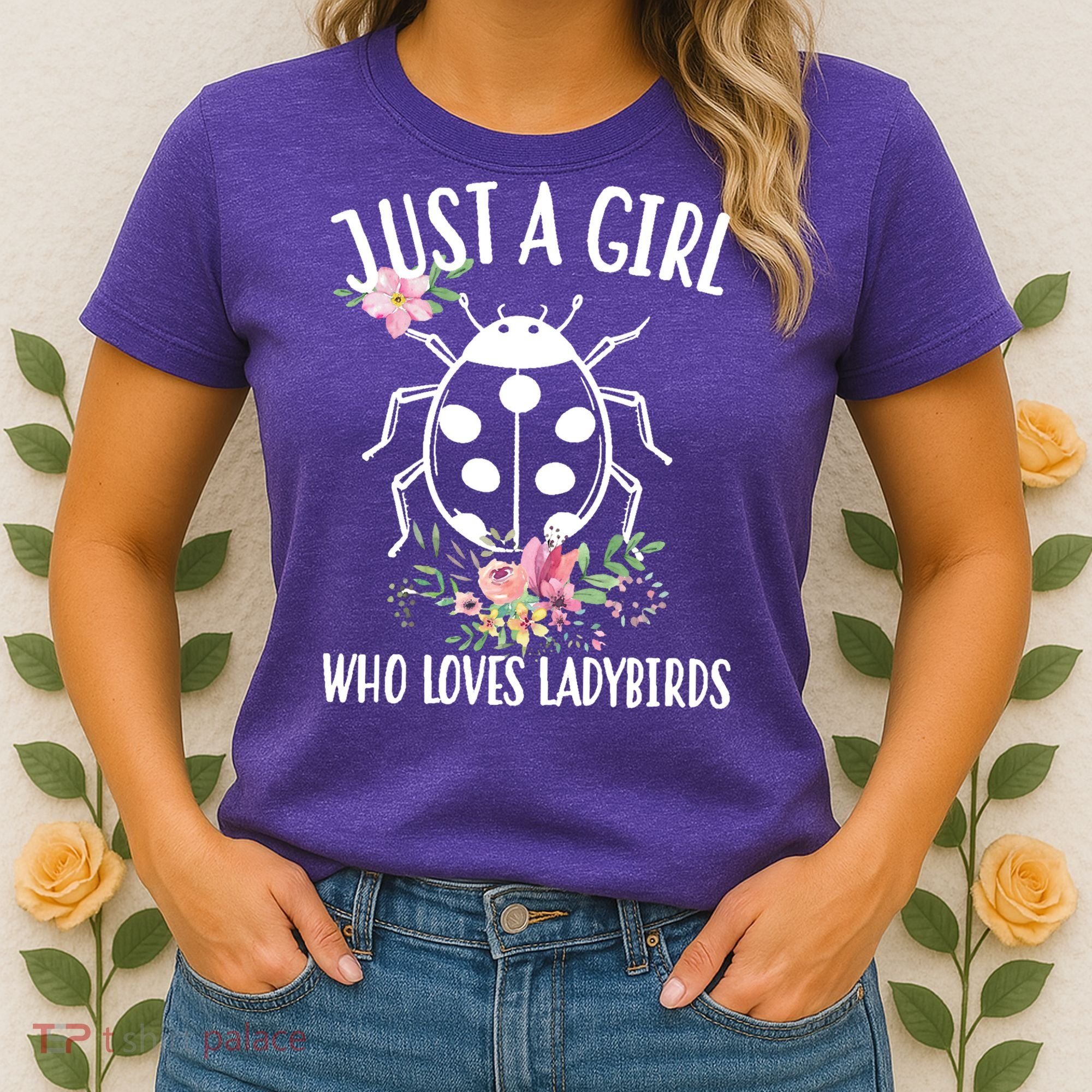Just A Girl Who Loves Ladybugs Women's T-Shirt