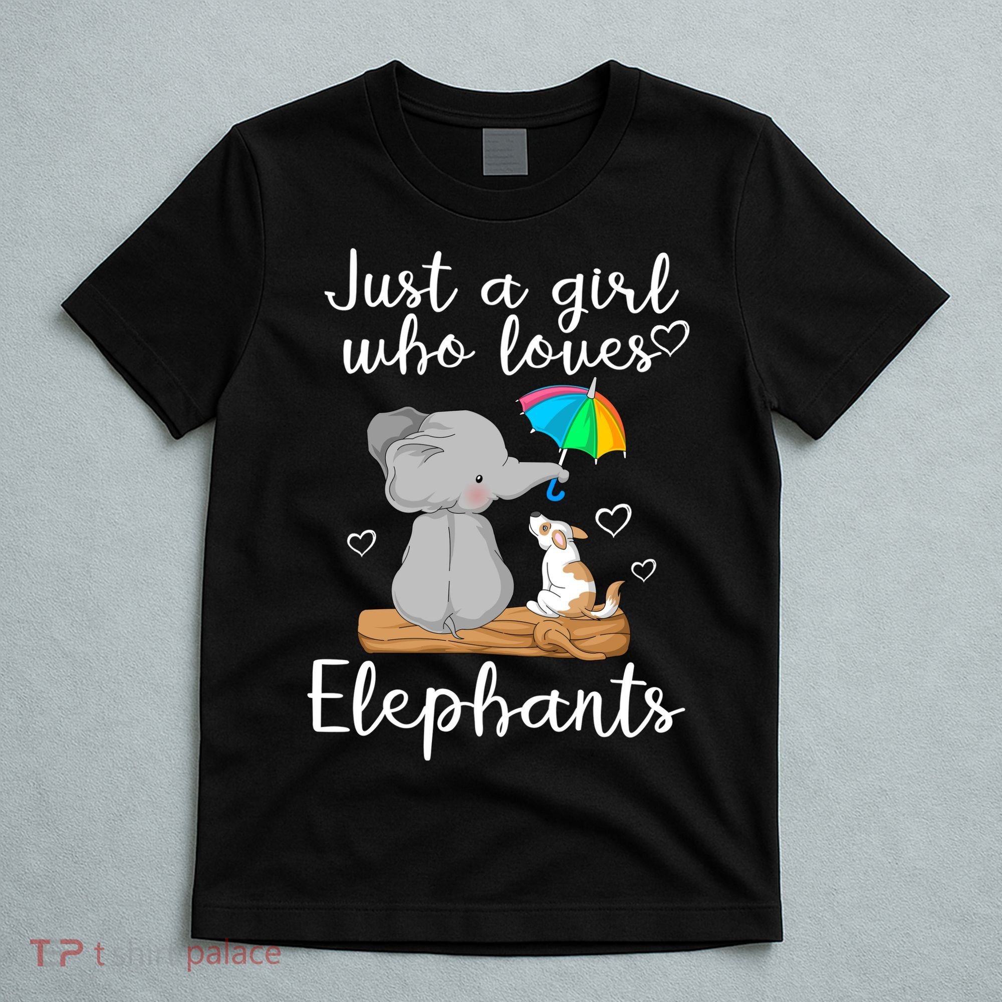 Just A Girl Who Loves Elephants T-Shirt