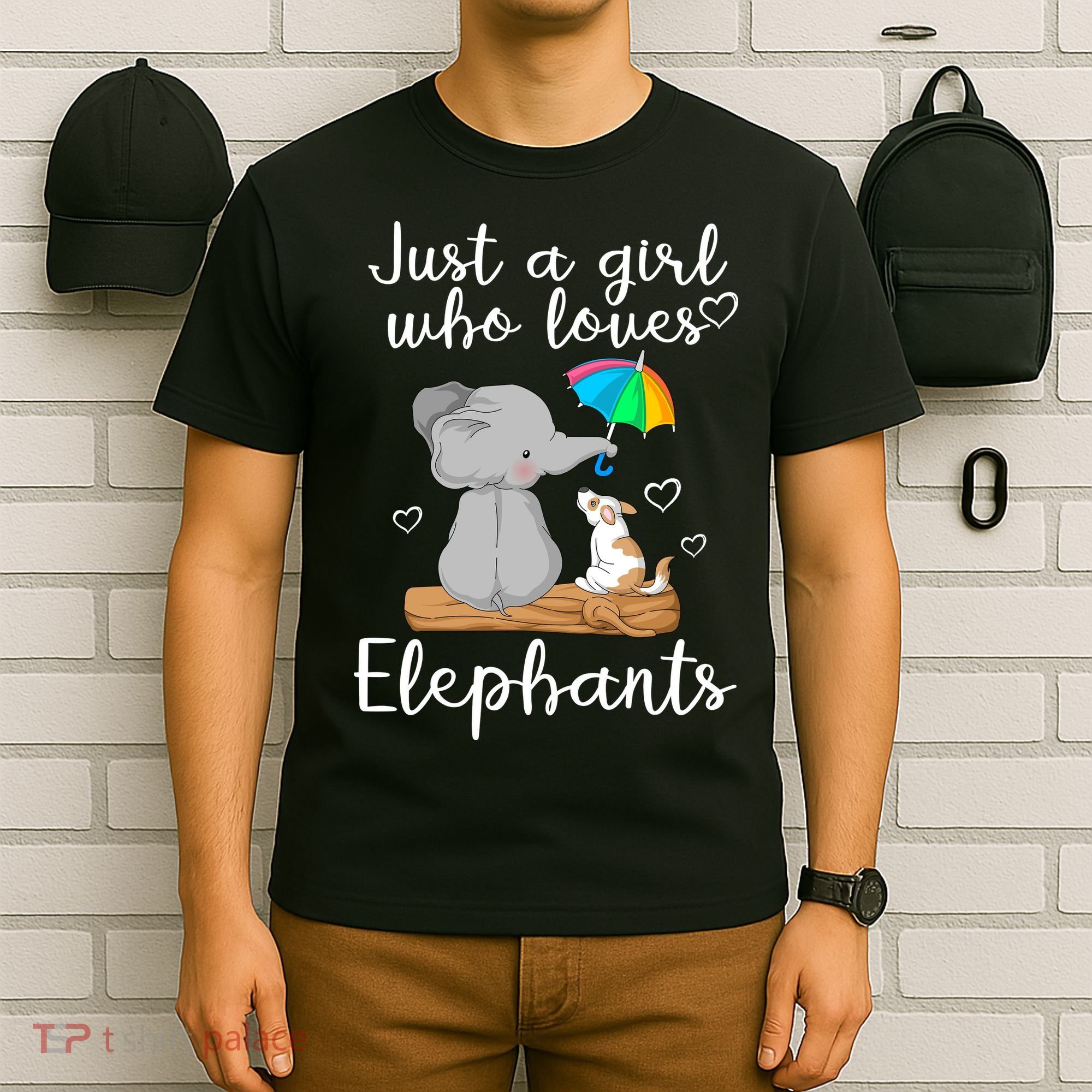 Just A Girl Who Loves Elephants T-Shirt