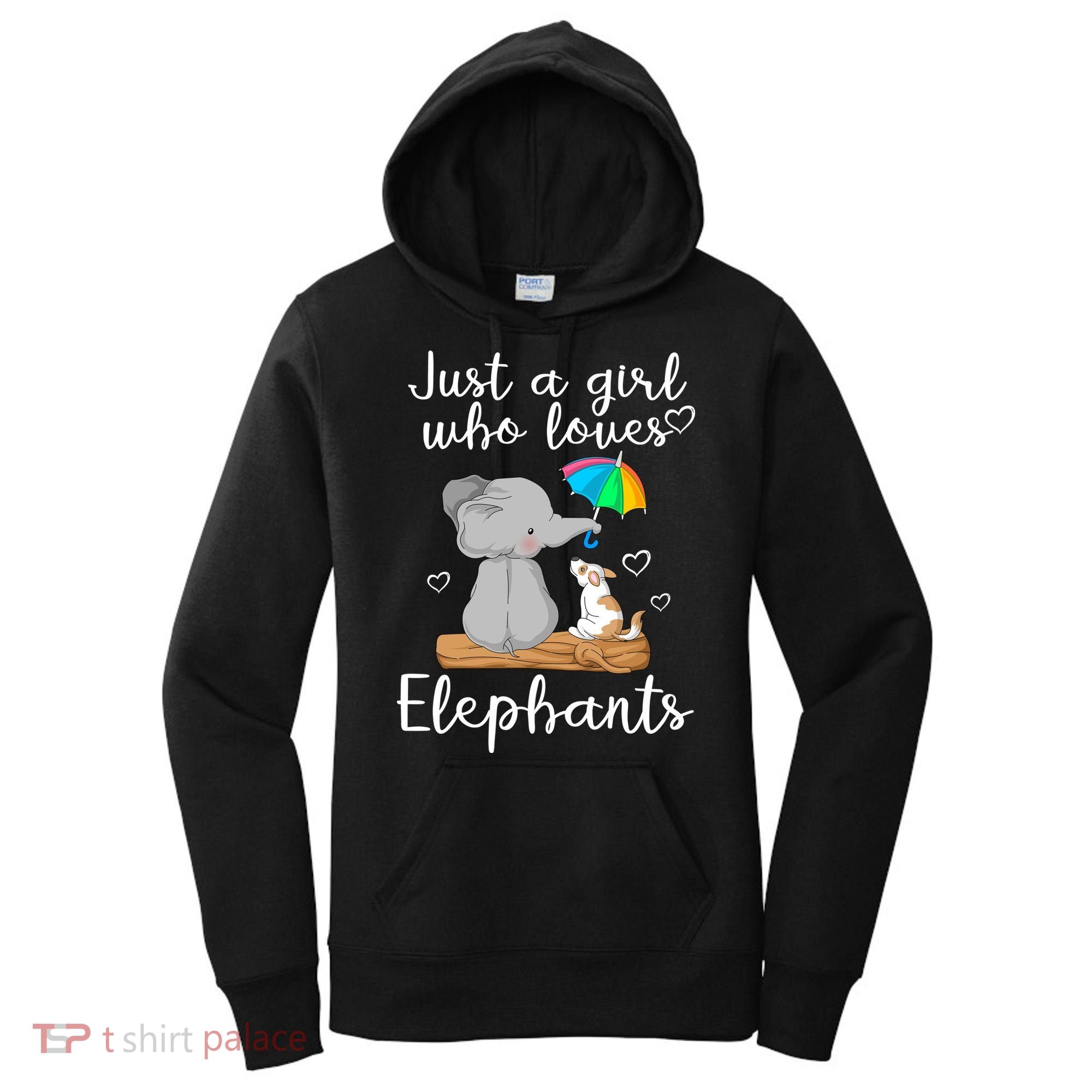 Just A Girl Who Loves Elephants Women's Hoodie