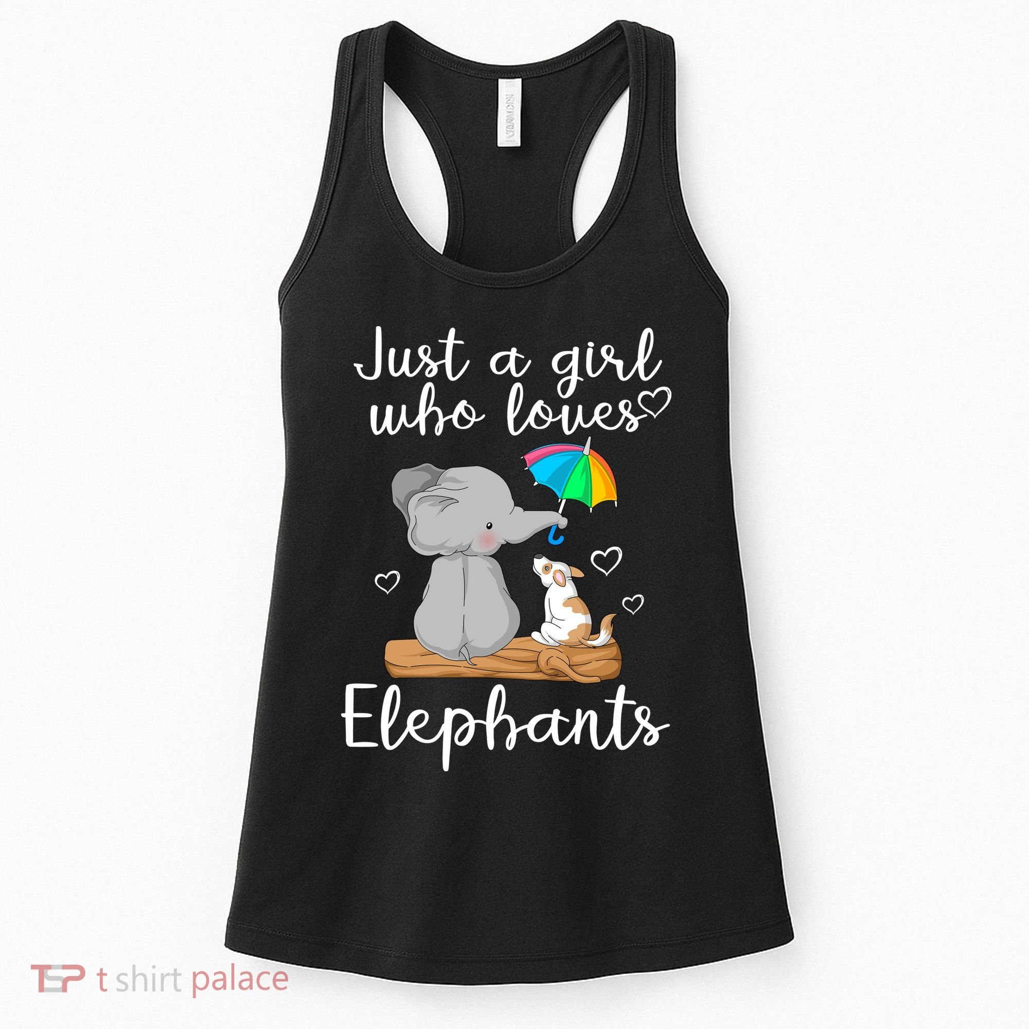 Just A Girl Who Loves Elephants Women's Tank Top
