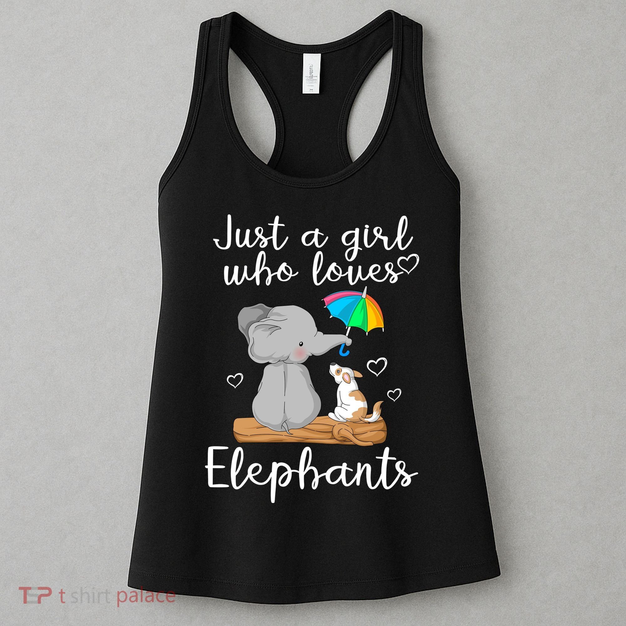 Just A Girl Who Loves Elephants Women's Tank Top