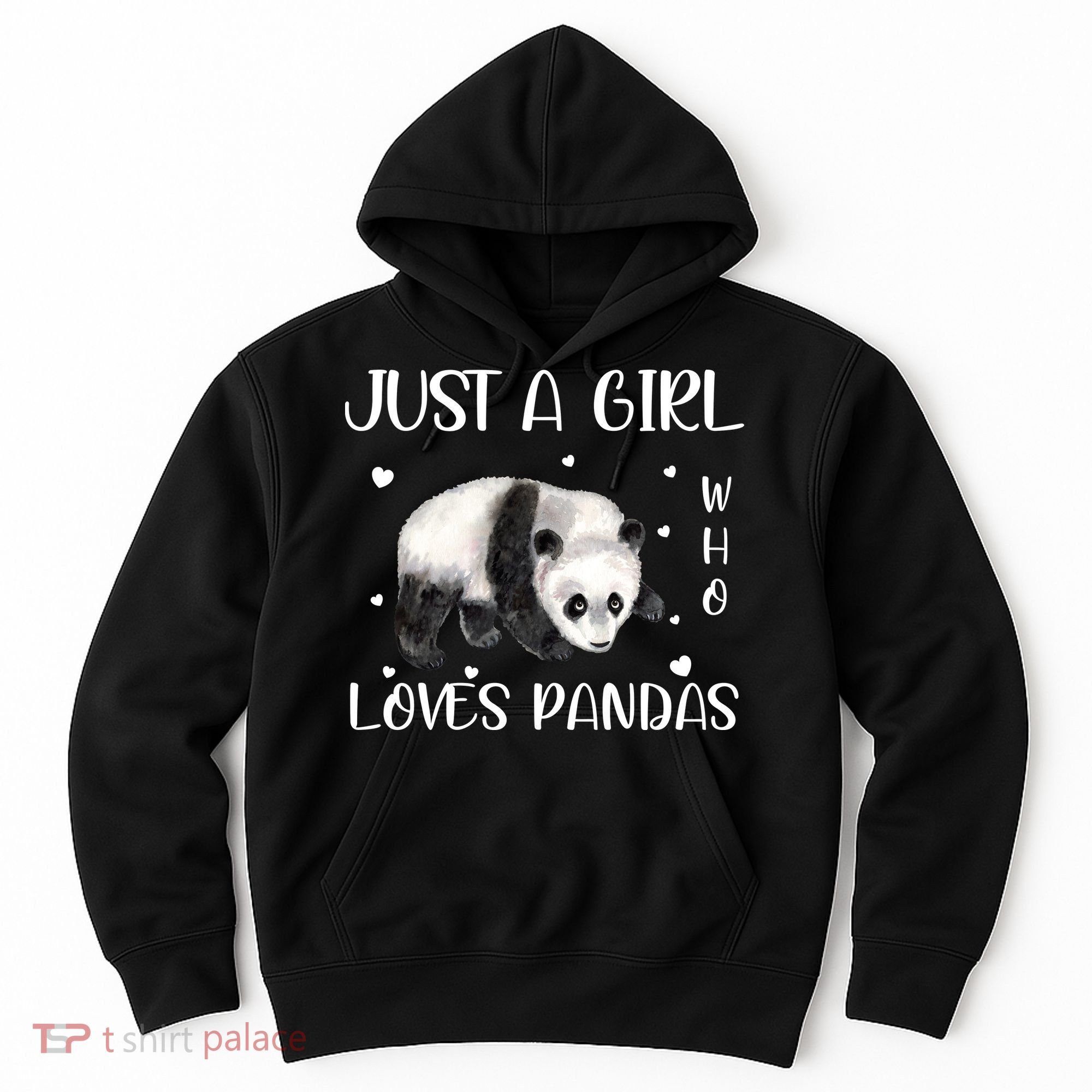 Just A Girl Who Loves Pandas Hoodie