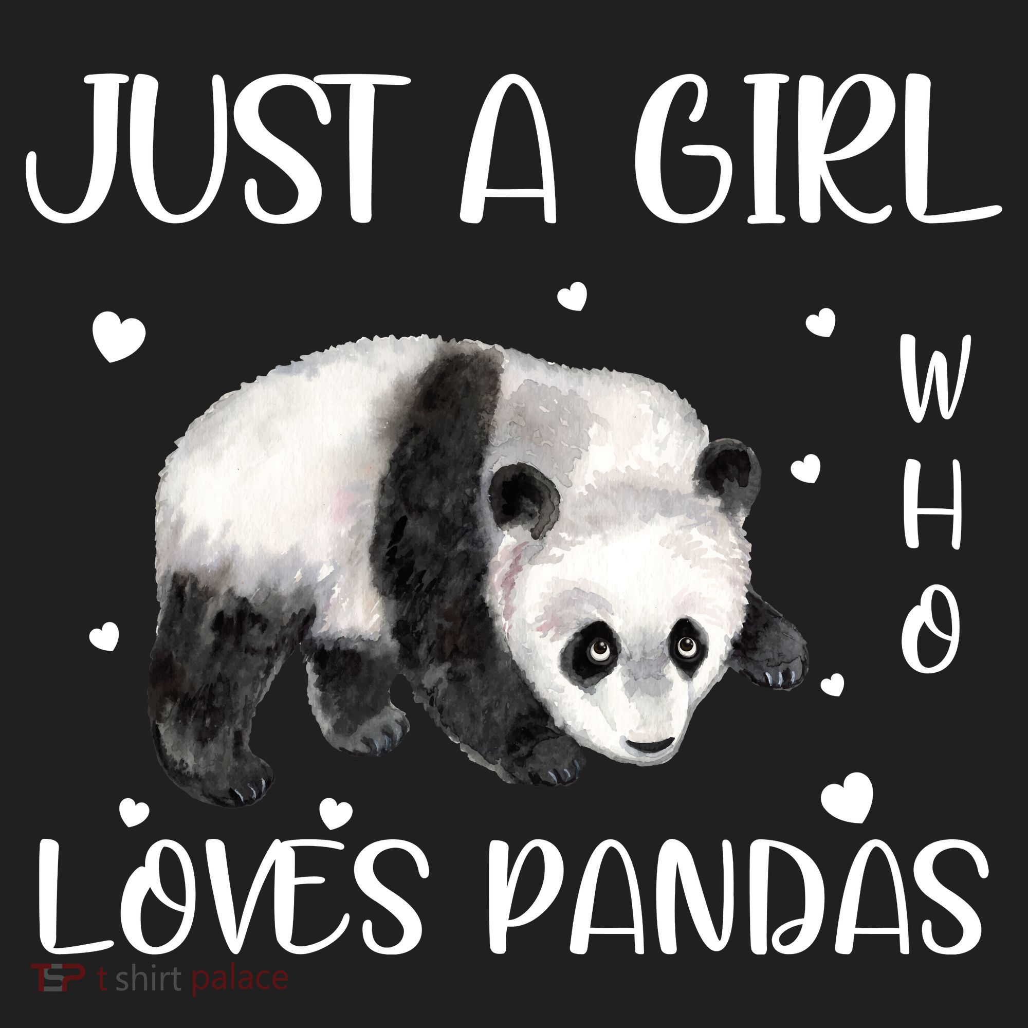 Just A Girl Who Loves Pandas Beanie