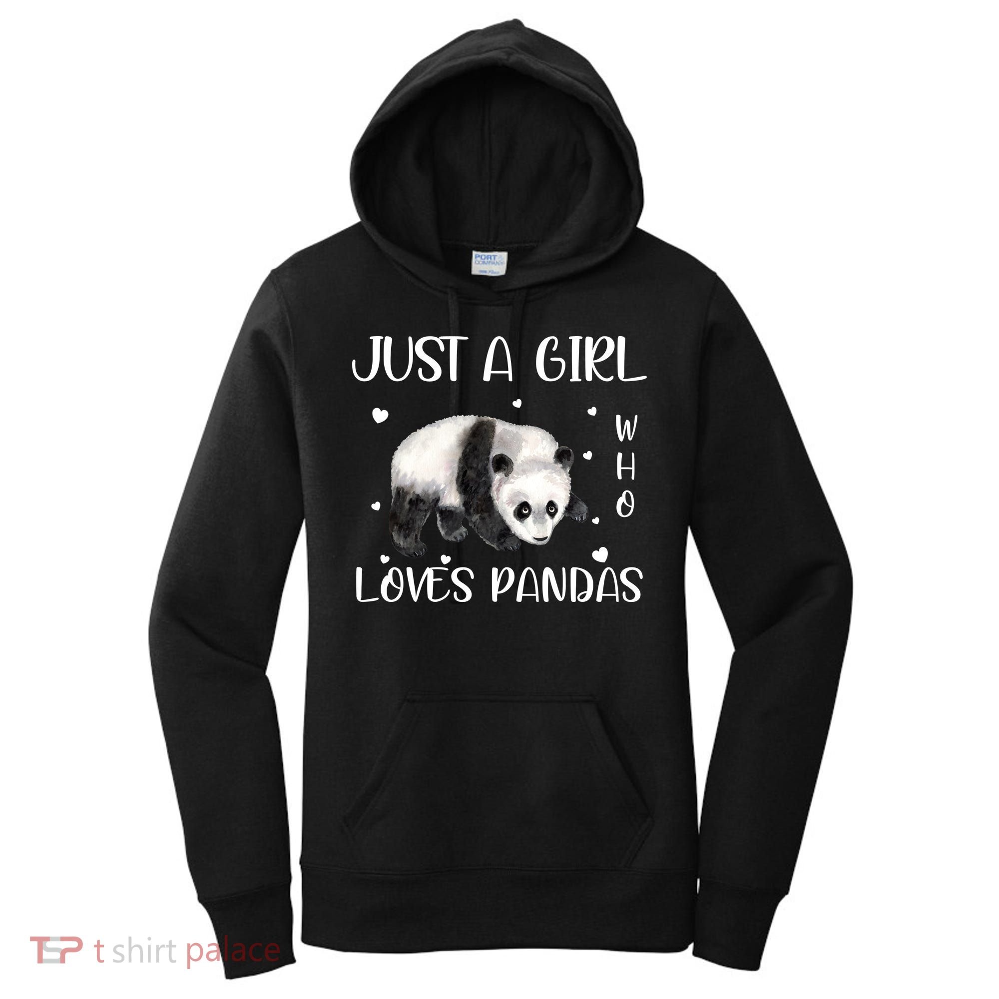 Just A Girl Who Loves Pandas Women's Hoodie