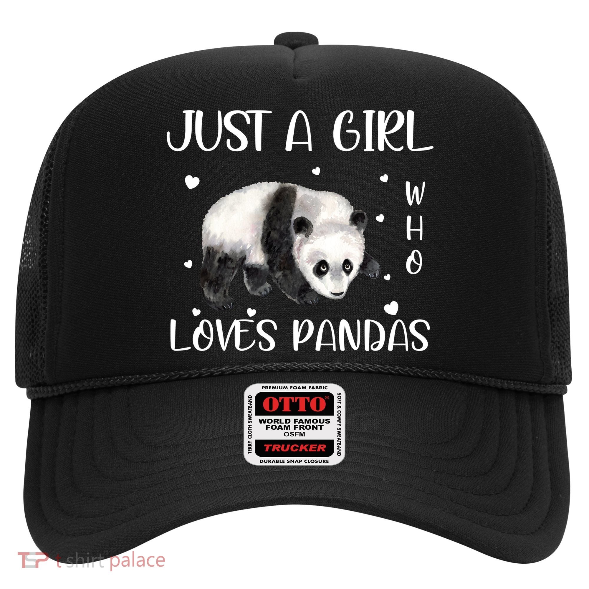 Just A Girl Who Loves Pandas Hat
