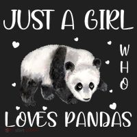 Just A Girl Who Loves Pandas Hat thumb 2