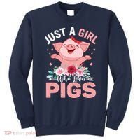 Just A Girl Who Loves Pigs Sweatshirt thumb 0