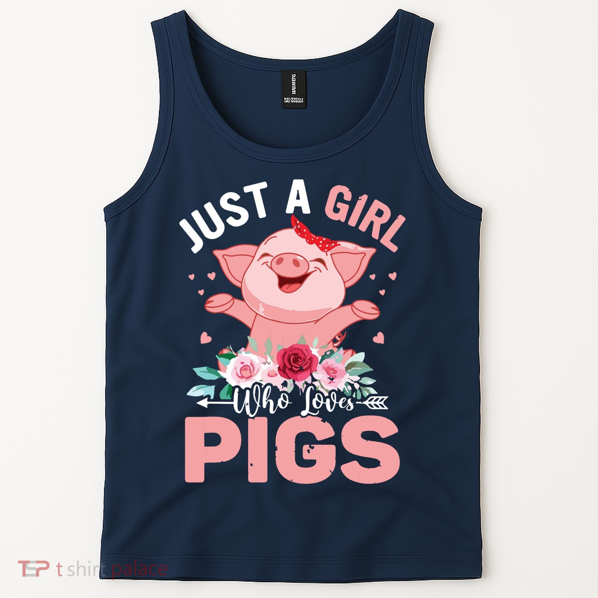 Just A Girl Who Loves Pigs Tank Top