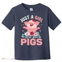 Just A Girl Who Loves Pigs Toddler T-Shirt thumb 0