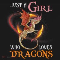 Just A Girl Who Loves Dragons Baby Bodysuit thumb 2