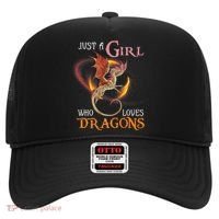 Just A Girl Who Loves Dragons Hat thumb 0