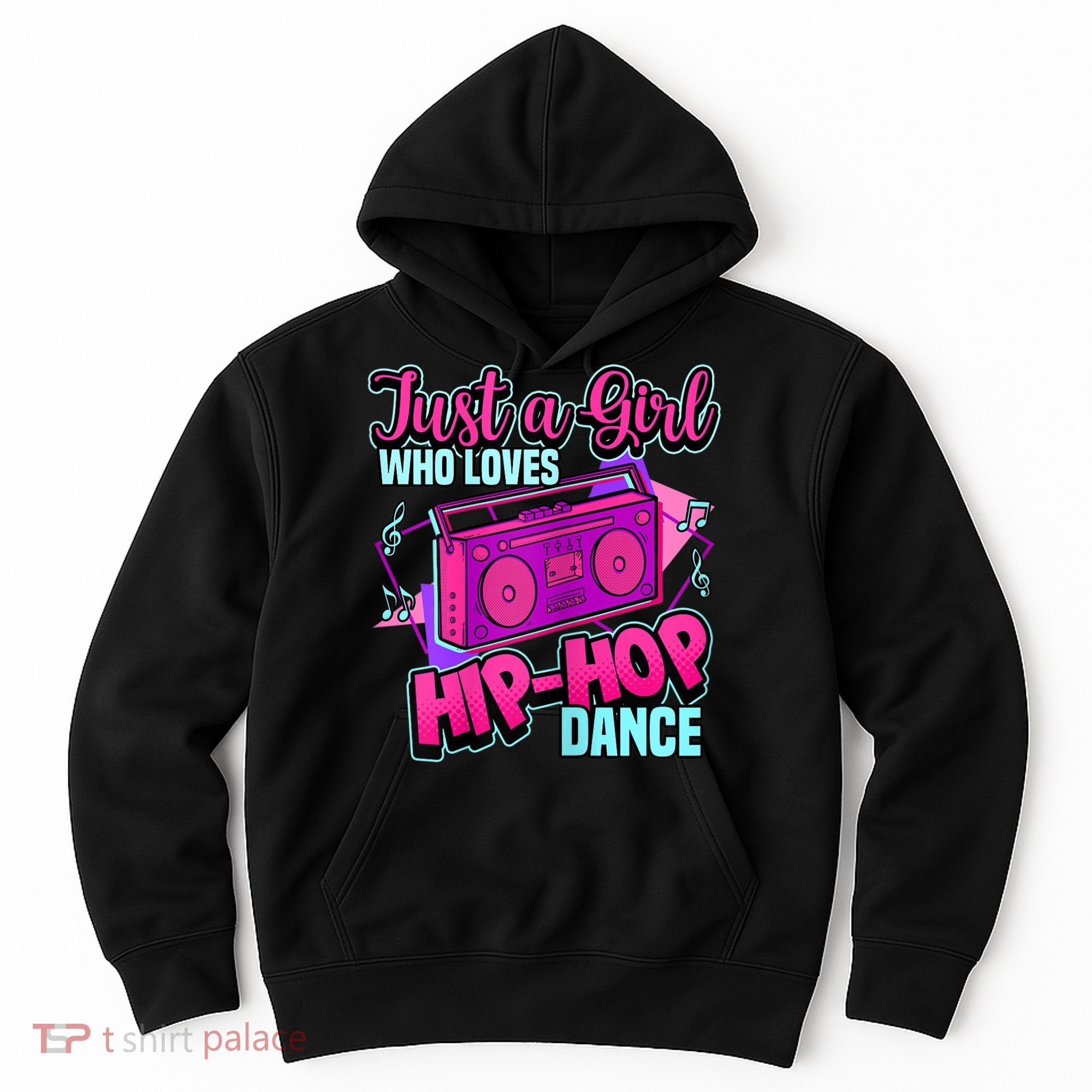 Just A Girl Who Loves Hiphop Dance Breakdance Dancing Hoodie