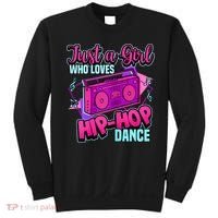 Just A Girl Who Loves Hiphop Dance Breakdance Dancing Sweatshirt thumb 0