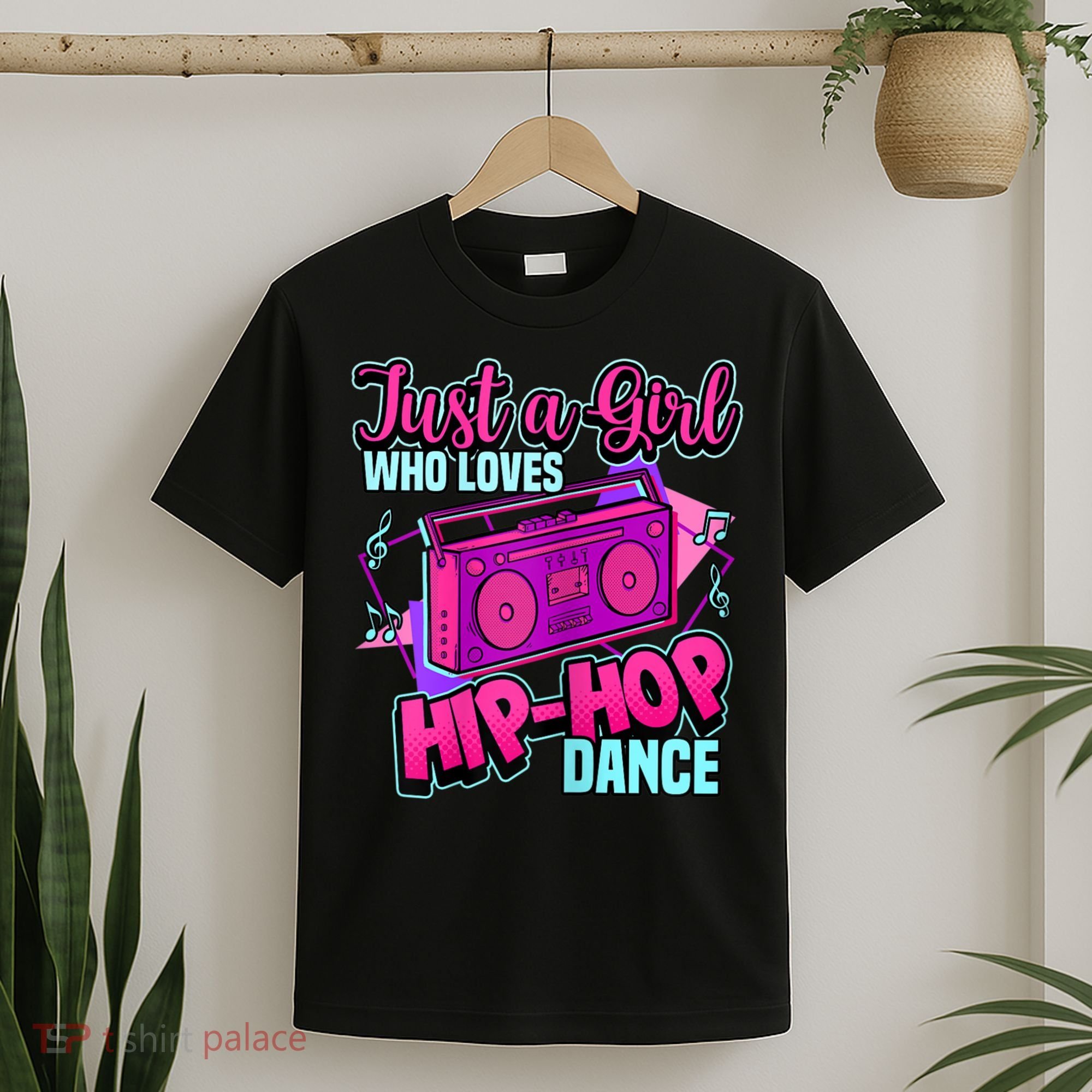 Just A Girl Who Loves Hiphop Dance Breakdance Dancing T-Shirt