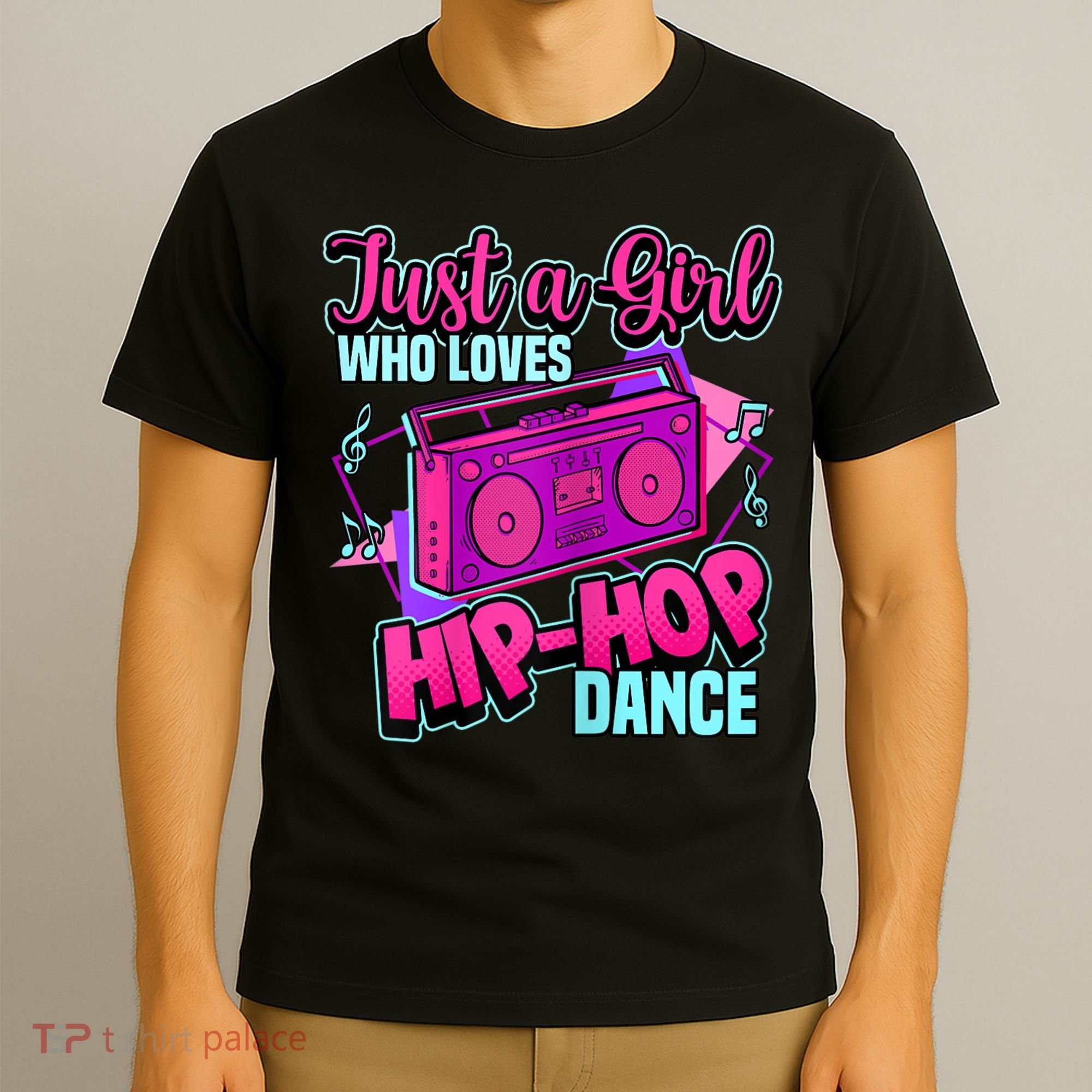 Just A Girl Who Loves Hiphop Dance Breakdance Dancing T-Shirt