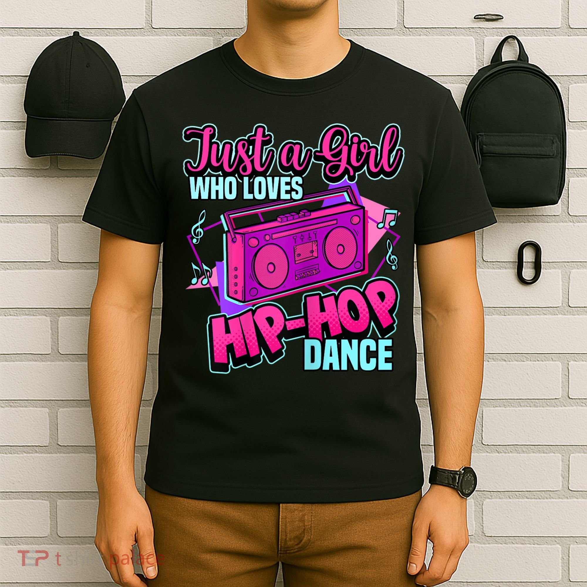 Just A Girl Who Loves Hiphop Dance Breakdance Dancing T-Shirt