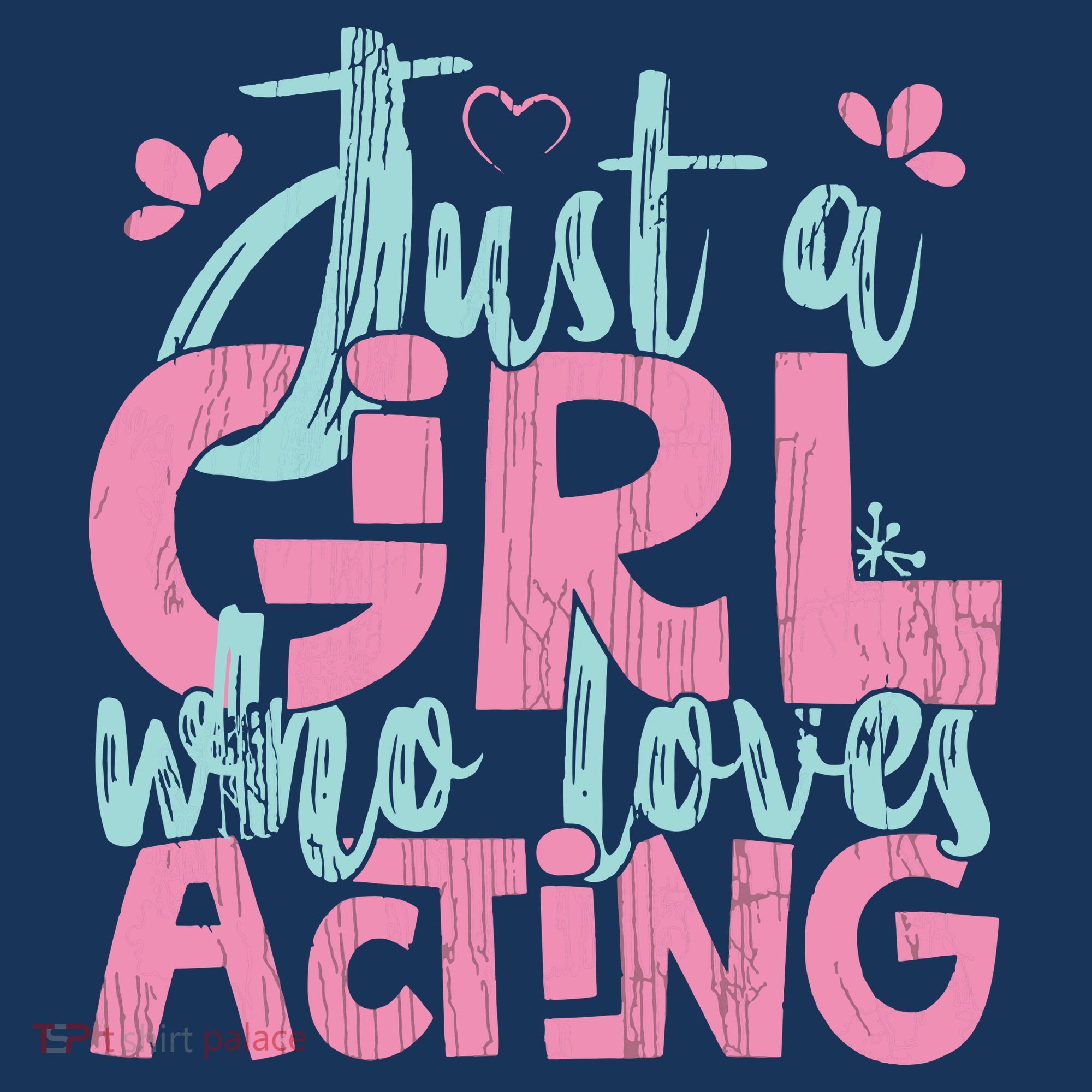 Just A Girl Who Loves Acting Gift Mousepad