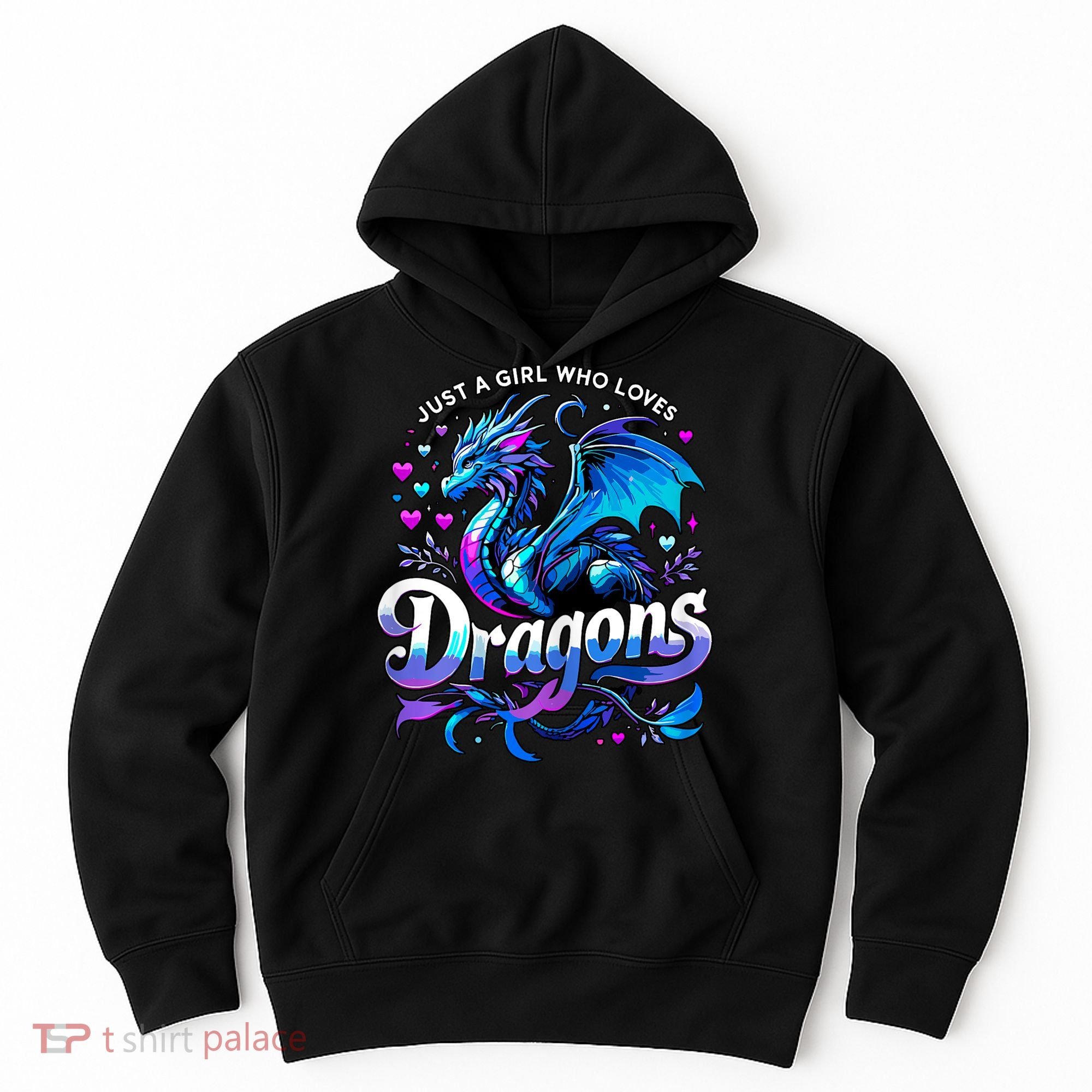 Just A Girl Who Loves Dragons Hoodie