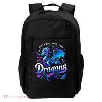 Just A Girl Who Loves Dragons Backpack thumb 0