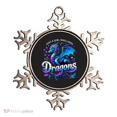 Just A Girl Who Loves Dragons Ornament