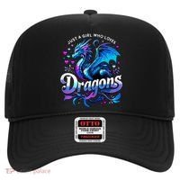 Just A Girl Who Loves Dragons Hat thumb 0