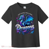 Just A Girl Who Loves Dragons Toddler T-Shirt thumb 0