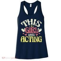 Just A Girl Who Loves Acting Gift Women's Tank Top thumb 0