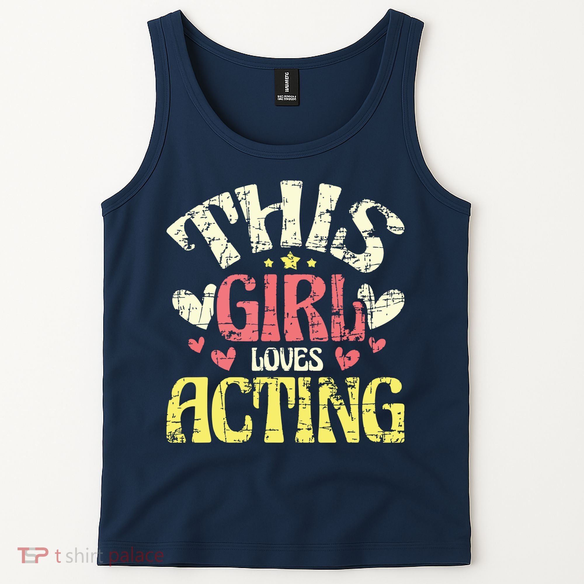 Just A Girl Who Loves Acting Gift Tank Top