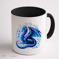 Just A Girl Who Loves Dragons Coffee Mug thumb 1